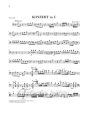 Concerto for Violoncello and Orchestra C major Hob. VIIb:1